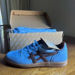 Asics Skyhand OG x HAY Chambray Blue & Tortoise Shell - 7.5M US/ 6.5 UK